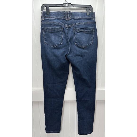 Democracy Ab Technology Skinny Jeans 6 Stretch Denim Slimming Booty Lift *Flaw - Picture 3 of 12